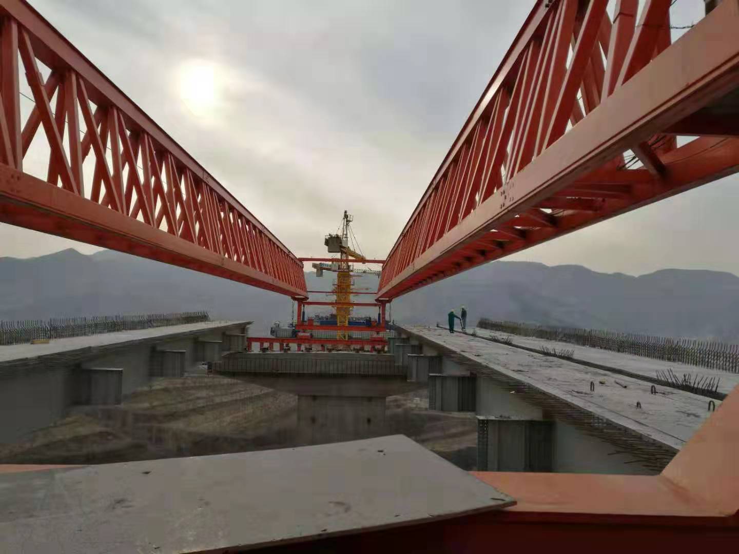 惠州钢混梁架桥机